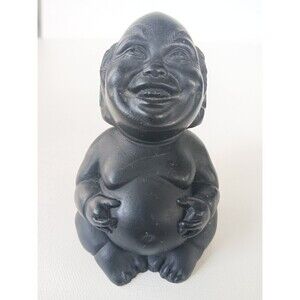 Coco Joe’s Menehune Lava Figurine Vintage Hawaii 3 3/4"